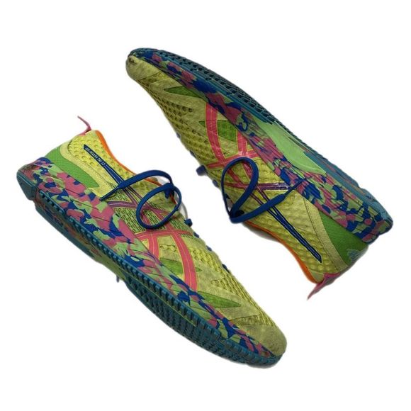 Asics Other - Asics Gel-Noosa Tri 12 Safety Yellow/ Hot Pink Men's Running Shoes Size 7